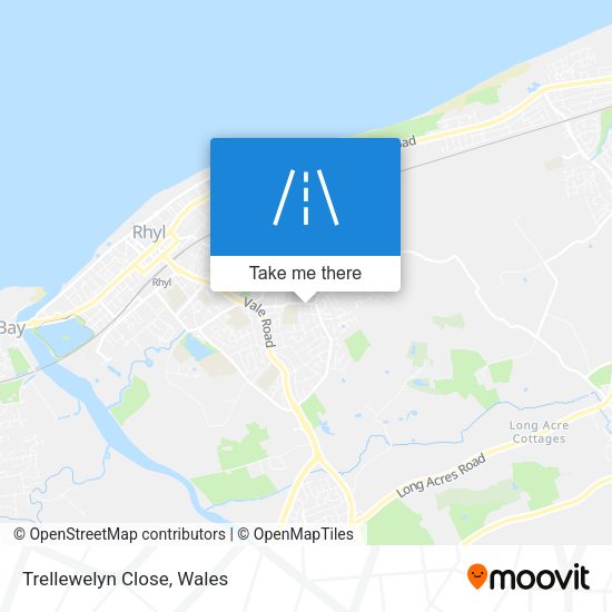 Trellewelyn Close map