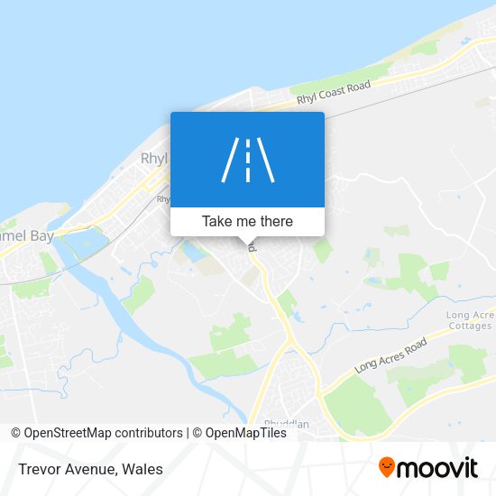 Trevor Avenue map
