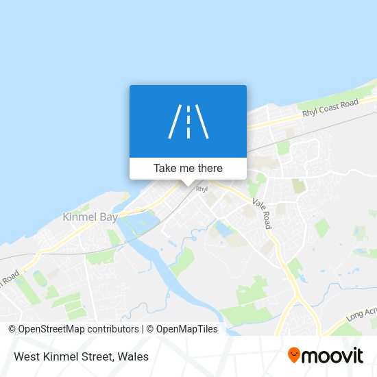West Kinmel Street map