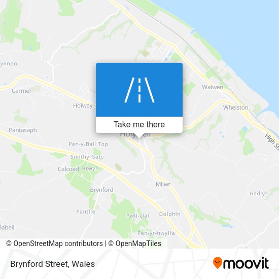 Brynford Street map