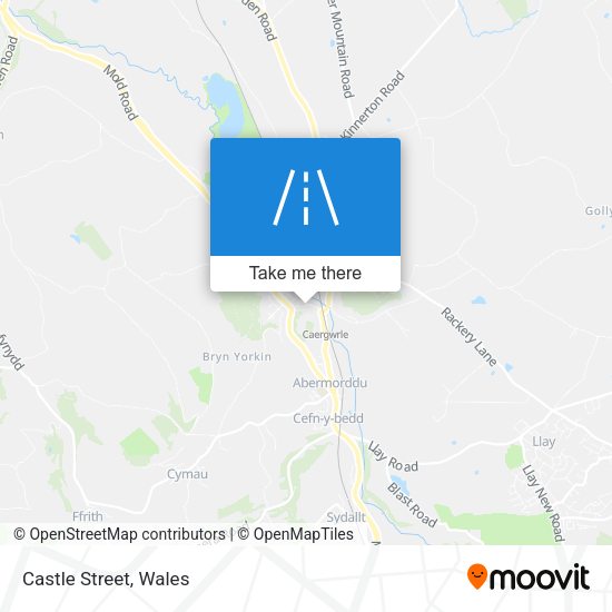 Castle Street map