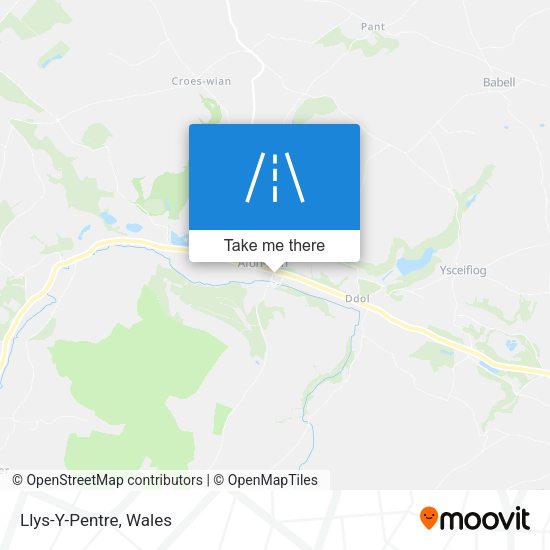 Llys-Y-Pentre map