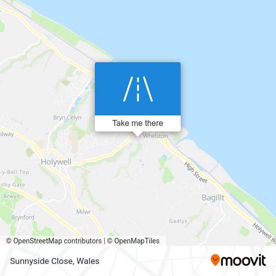 Sunnyside Close map