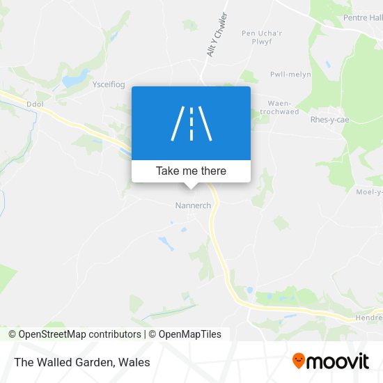 The Walled Garden map
