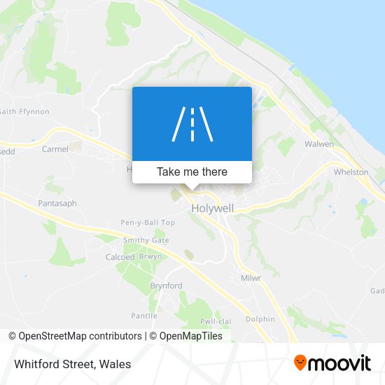 Whitford Street map