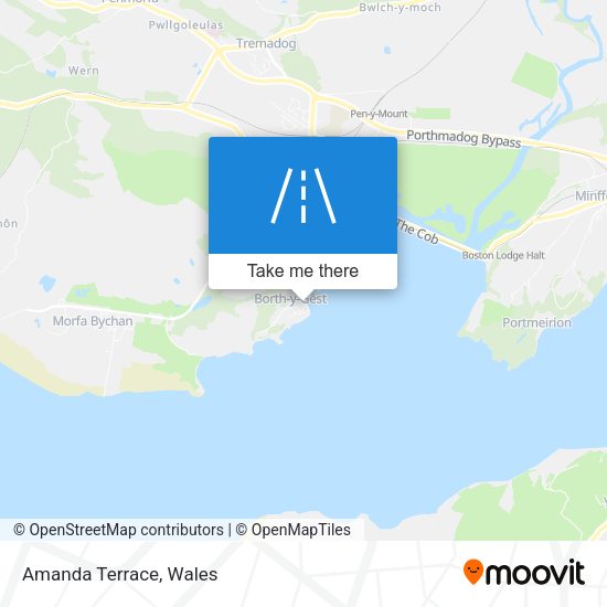 Amanda Terrace map
