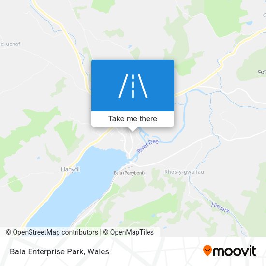 Bala Enterprise Park map
