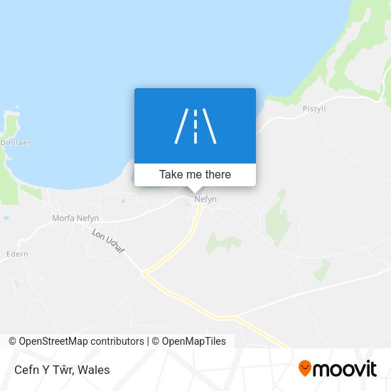 Cefn Y Tŵr map
