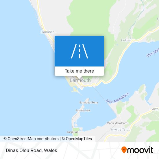 Dinas Oleu Road map