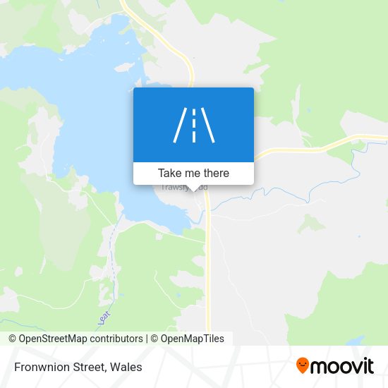 Fronwnion Street map
