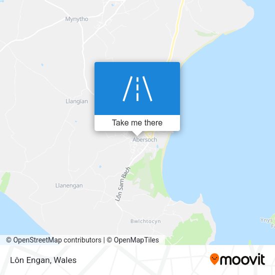 Lôn Engan map