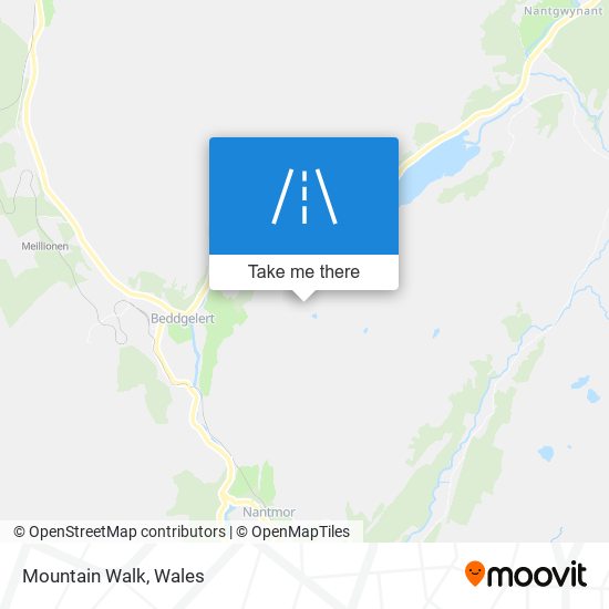 Mountain Walk map