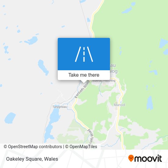 Oakeley Square map