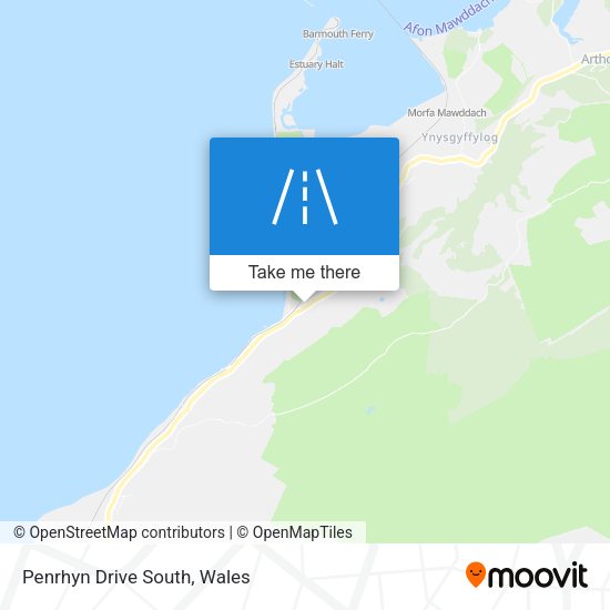 Penrhyn Drive South map