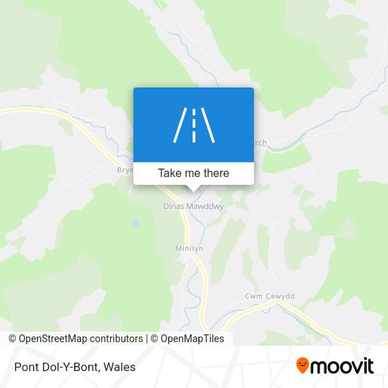 Pont Dol-Y-Bont map