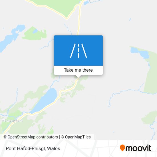 Pont Hafod-Rhisgl map