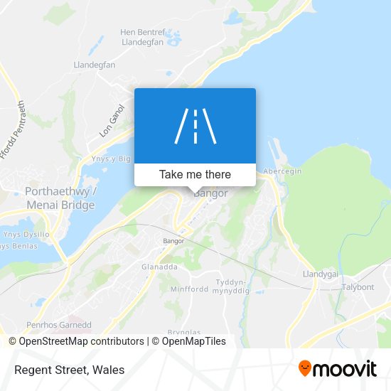 Regent Street map