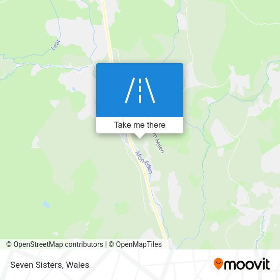 Seven Sisters map