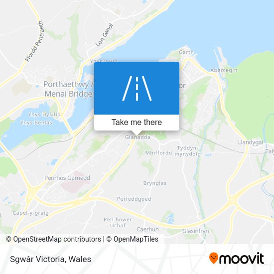 Sgwâr Victoria map