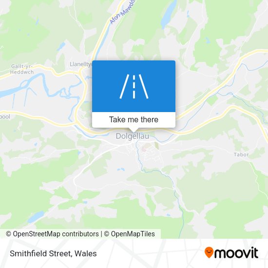 Smithfield Street map