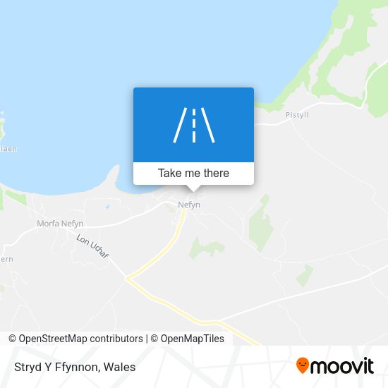 Stryd Y Ffynnon map