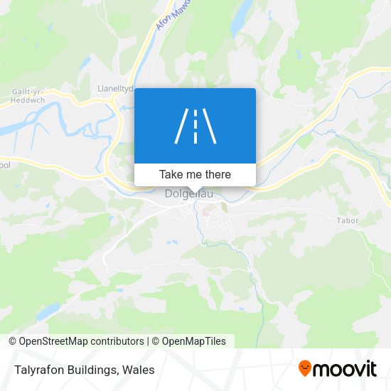 Talyrafon Buildings map