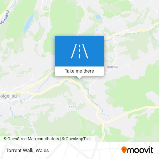 Torrent Walk map