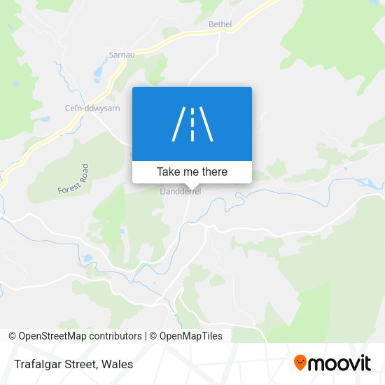 Trafalgar Street map