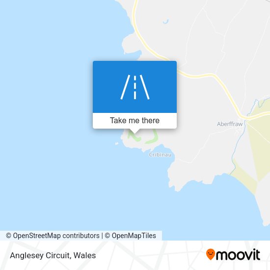 Anglesey Circuit map