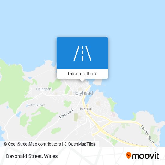 Devonald Street map