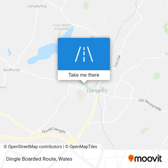 Dingle Boarded Route map