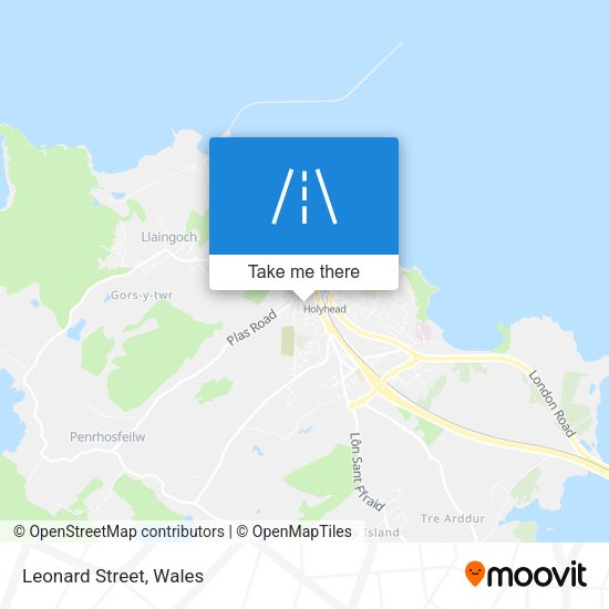 Leonard Street map
