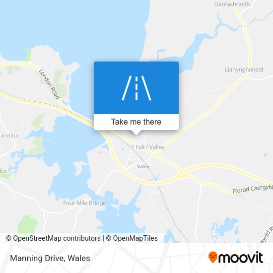 Manning Drive map