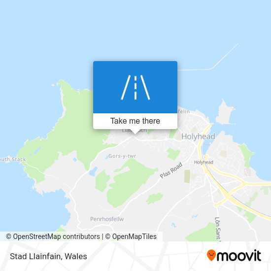 Stad Llainfain map
