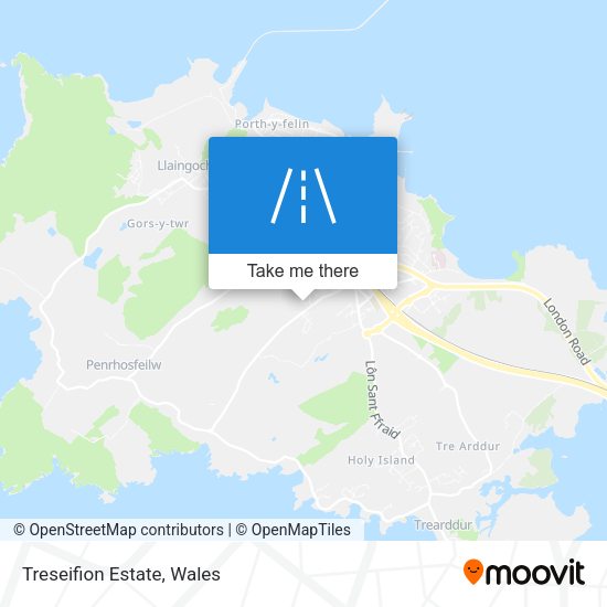 Treseifion Estate map