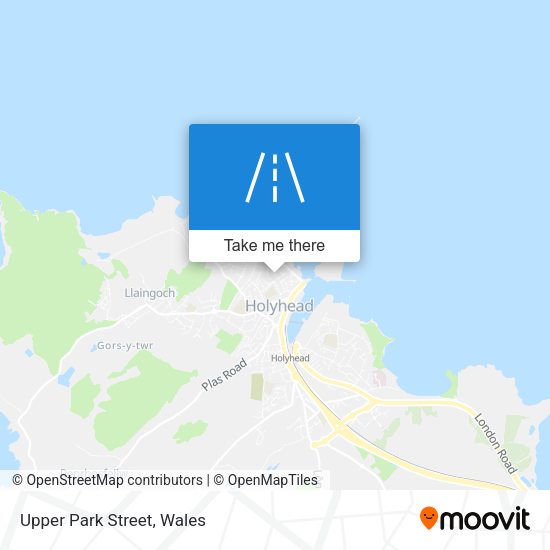 Upper Park Street map