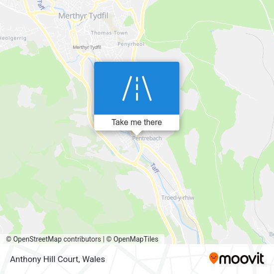 Anthony Hill Court map