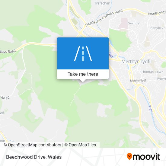 Beechwood Drive map