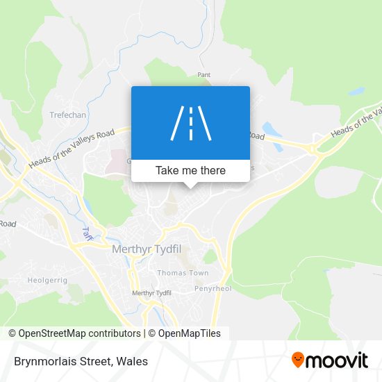 Brynmorlais Street map