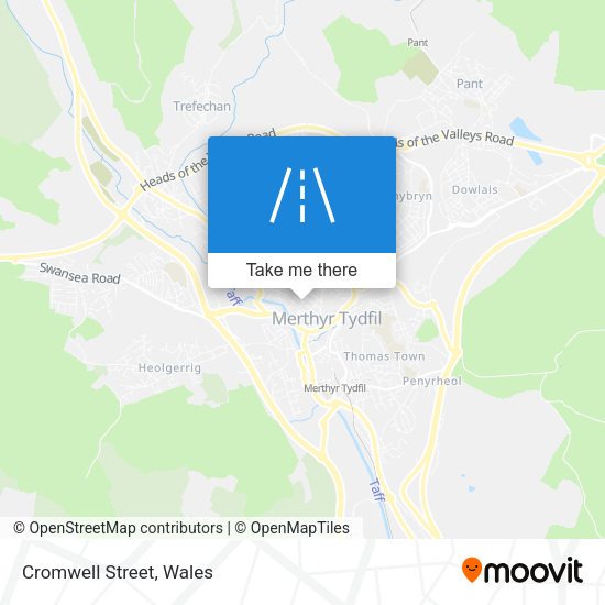 Cromwell Street map