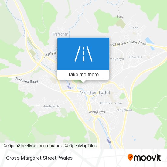 Cross Margaret Street map