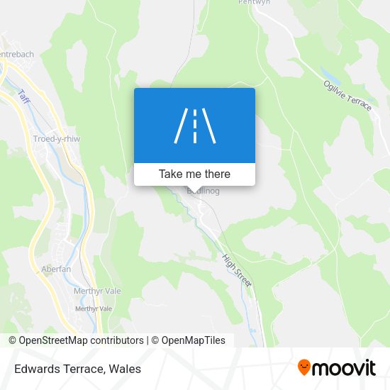 Edwards Terrace map