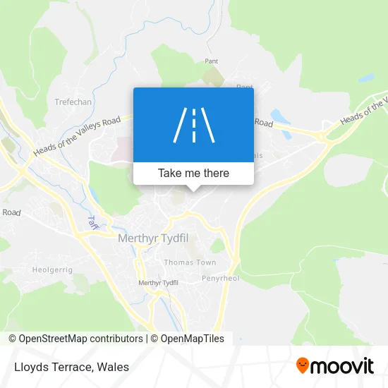Lloyds Terrace map
