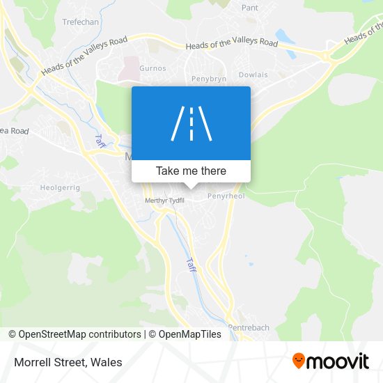 Morrell Street map