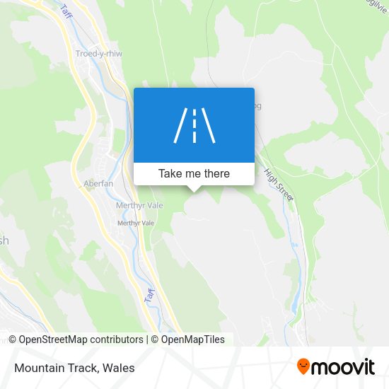 Mountain Track map