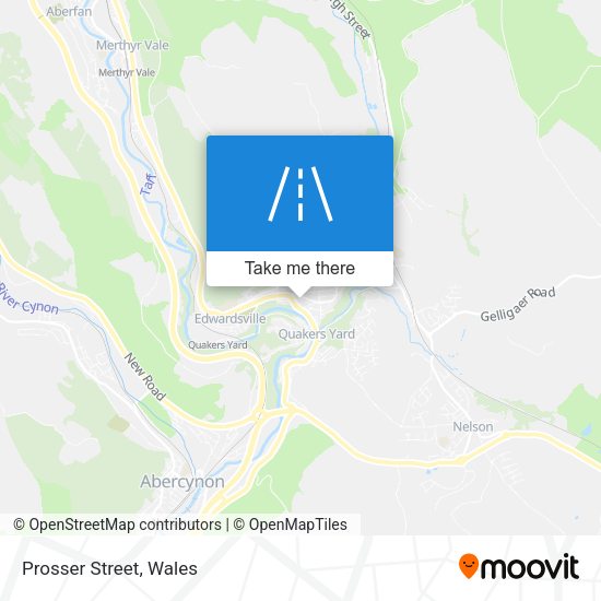 Prosser Street map