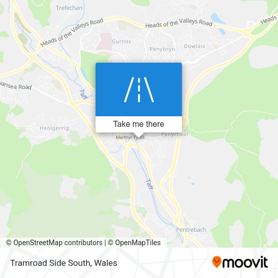 Tramroad Side South map