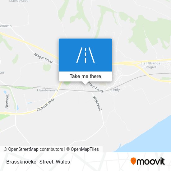 Brassknocker Street map