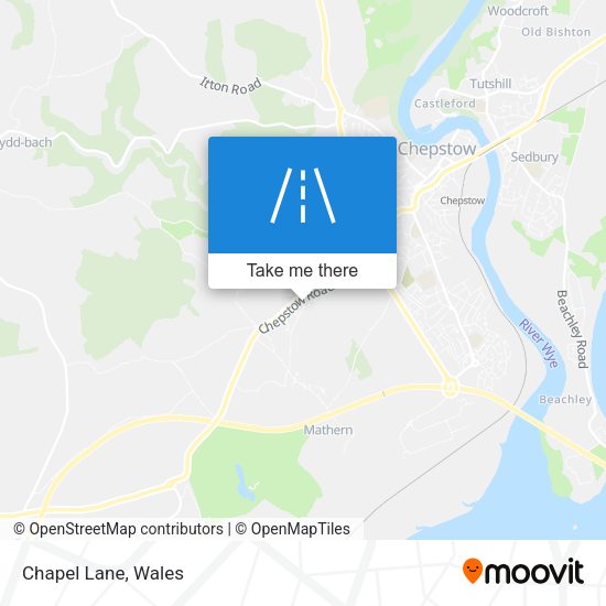 Chapel Lane map