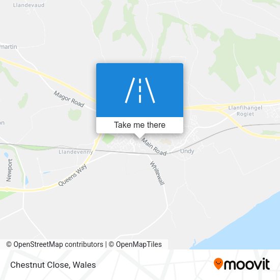 Chestnut Close map